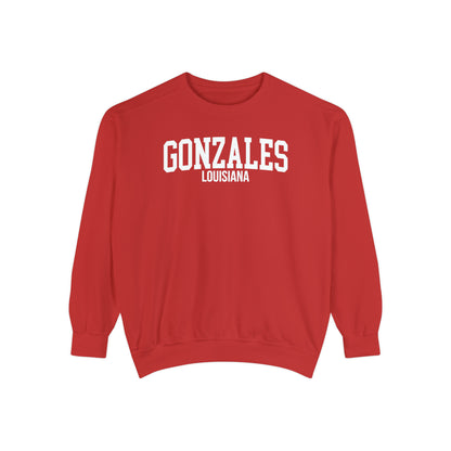 Gonzales Louisiana Comfort Colors Sweatshirt