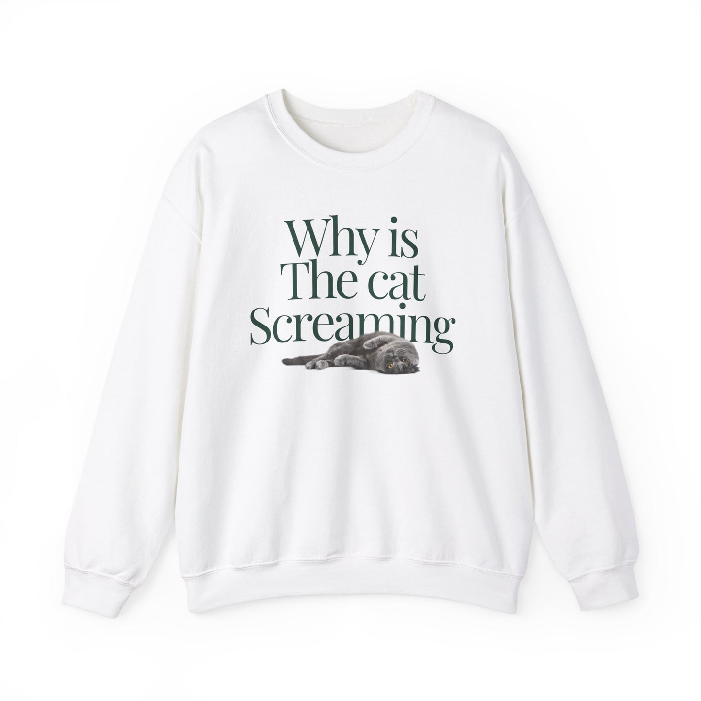 Why is the Cat Screaming Sweatshirt