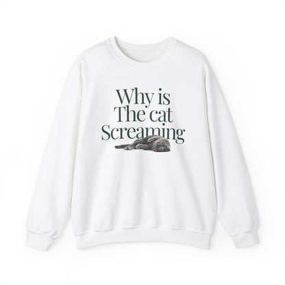Why is the Cat Screaming Sweatshirt