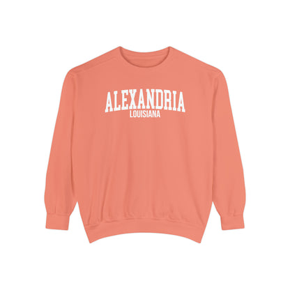 Alexandria Louisiana Comfort Colors Sweatshirt