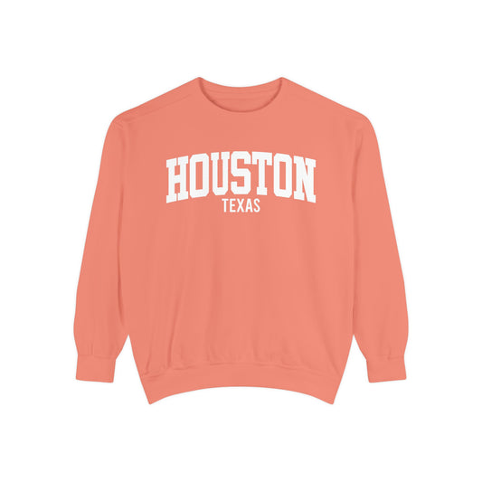 Houston Texas Comfort Colors Sweatshirt