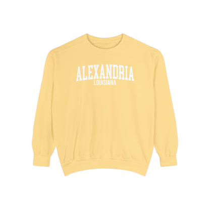 Alexandria Louisiana Comfort Colors Sweatshirt