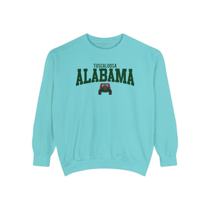 Tuscaloosa Alabama Jeep Comfort Colors Sweatshirt