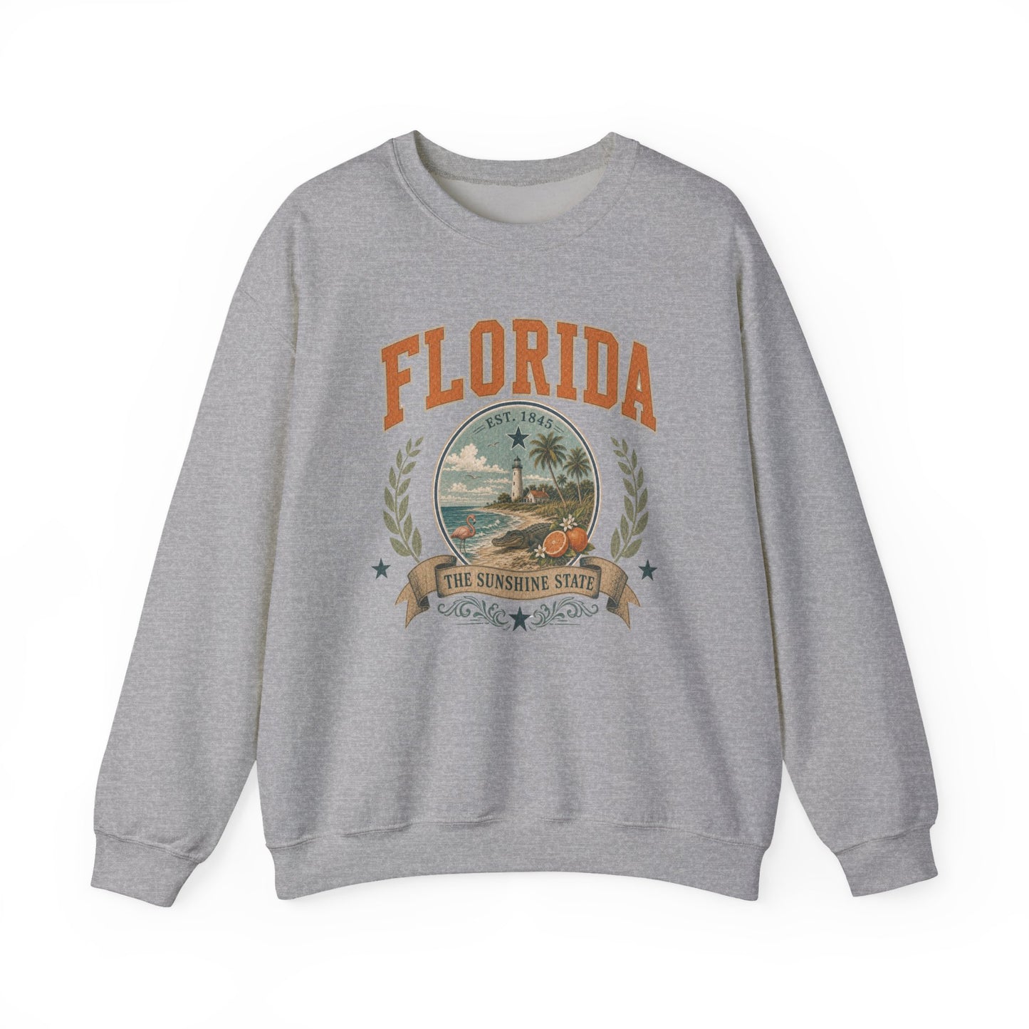 Vintage Florida - The Sunshine State Crewneck Sweatshirt