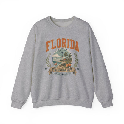 Vintage Florida - The Sunshine State Crewneck Sweatshirt
