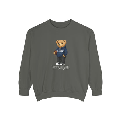 State College, Pennsylvania Teddy Bear Comfort Colors Sweatshirt