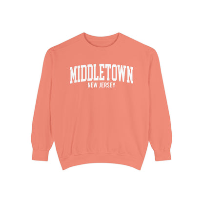 Middletown New Jersey Comfort Colors Sweatshirt