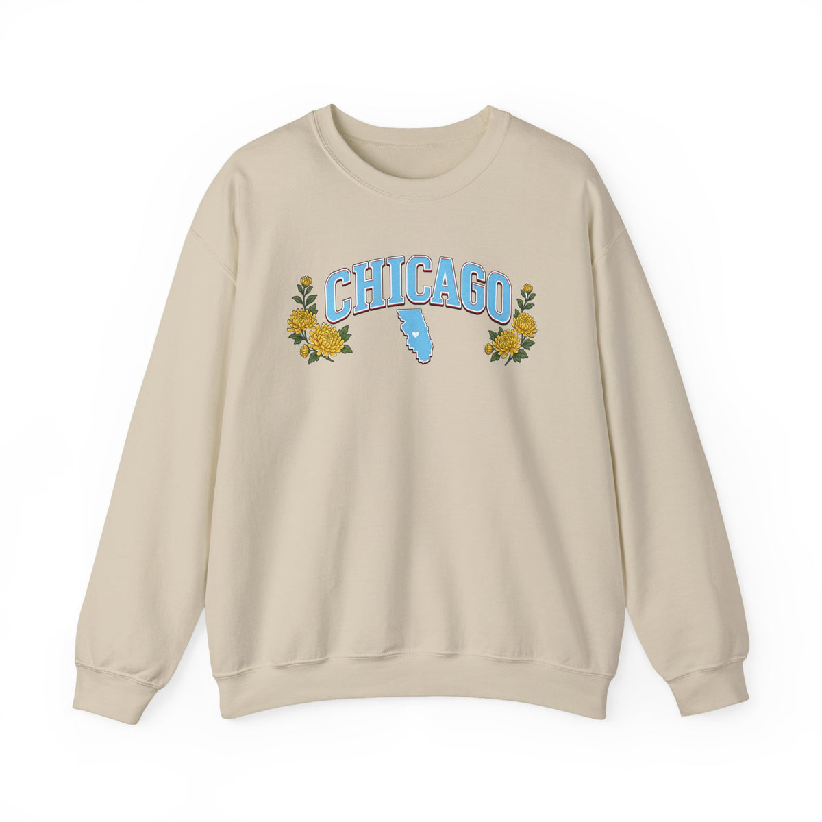 Chicago Floral Sweatshirt