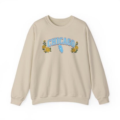 Chicago Floral Sweatshirt