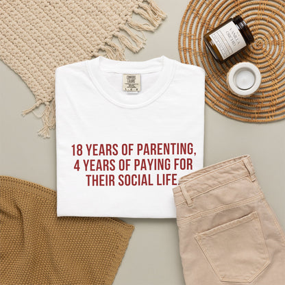 18 Years of Parenting, 4 Years of Paying for their Social Life