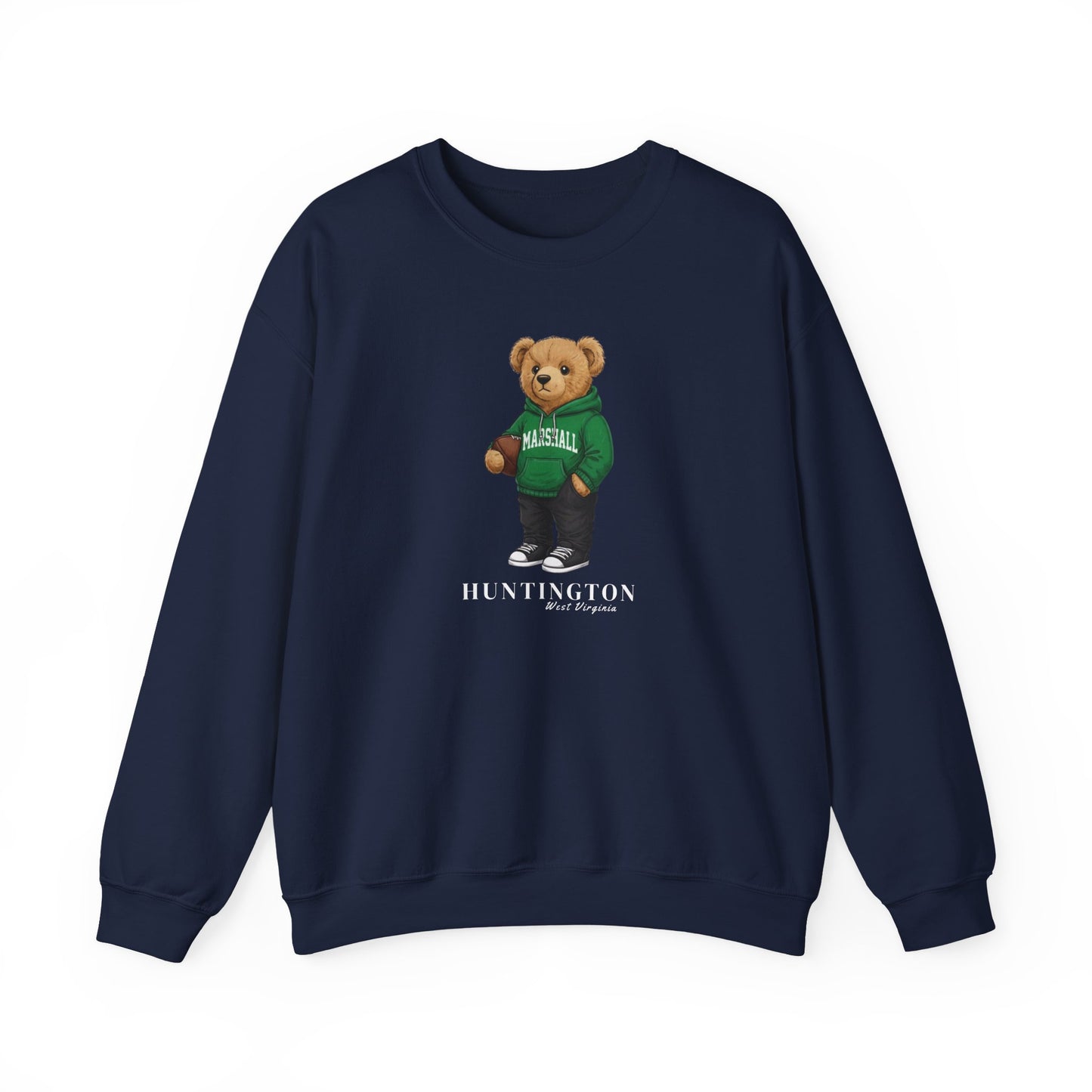 Huntington, West Virginia Teddy Bear Crewneck Sweatshirt