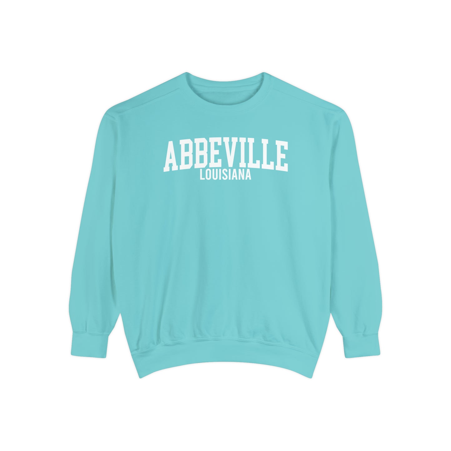 Abbeville Louisiana Comfort Colors Sweatshirt