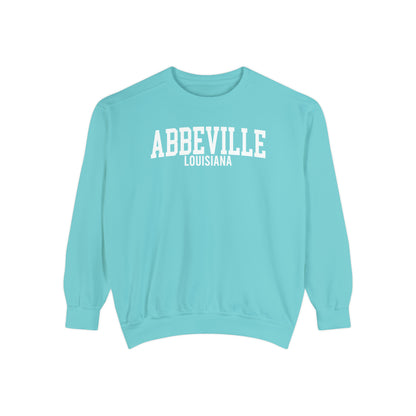 Abbeville Louisiana Comfort Colors Sweatshirt