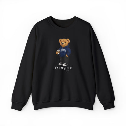 Farmville, Virginia Teddy Bear Crewneck Sweatshirt