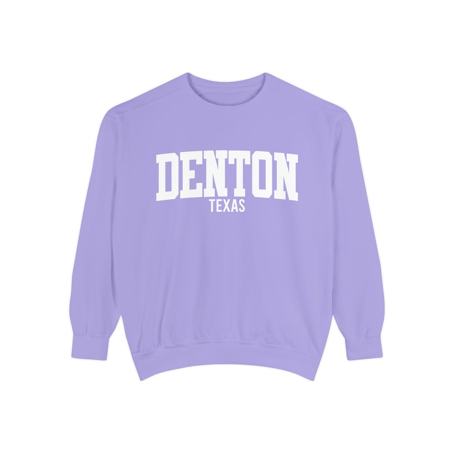 Denton Texas Comfort Colors Sweatshirt