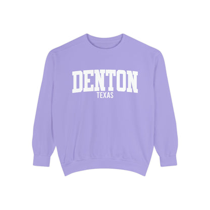 Denton Texas Comfort Colors Sweatshirt