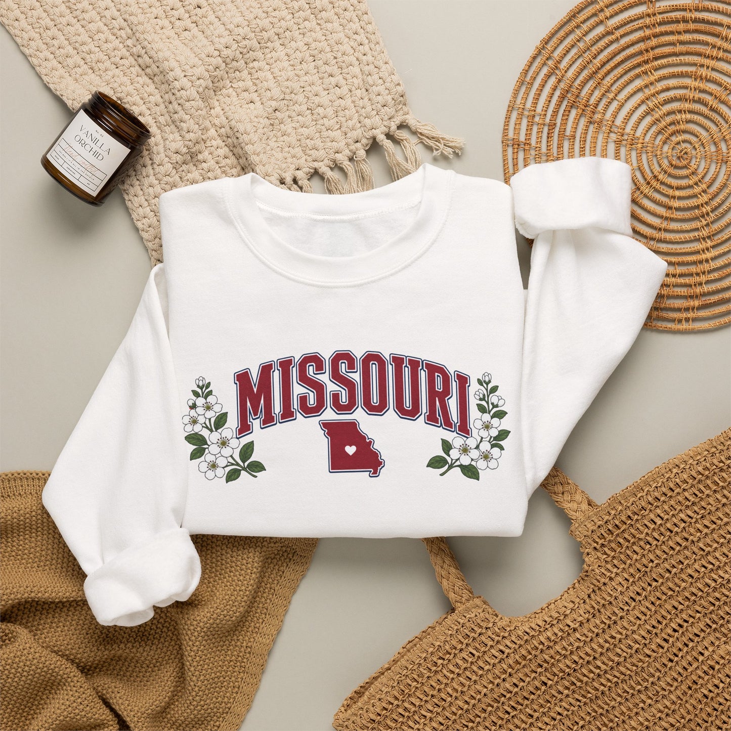 Missouri Floral Sweatshirt