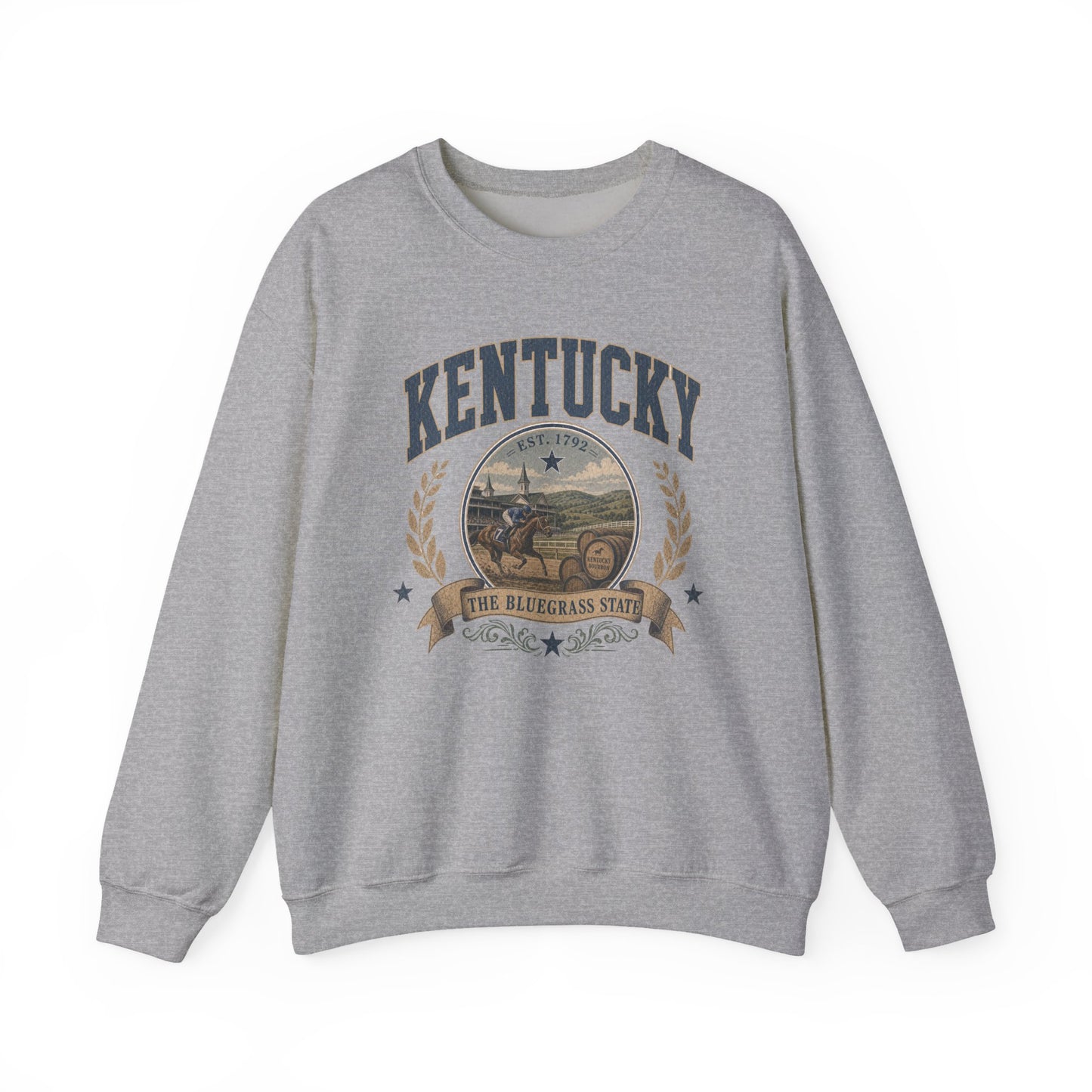 Vintage Kentucky - The Bluegrass State Crewneck Sweatshirt