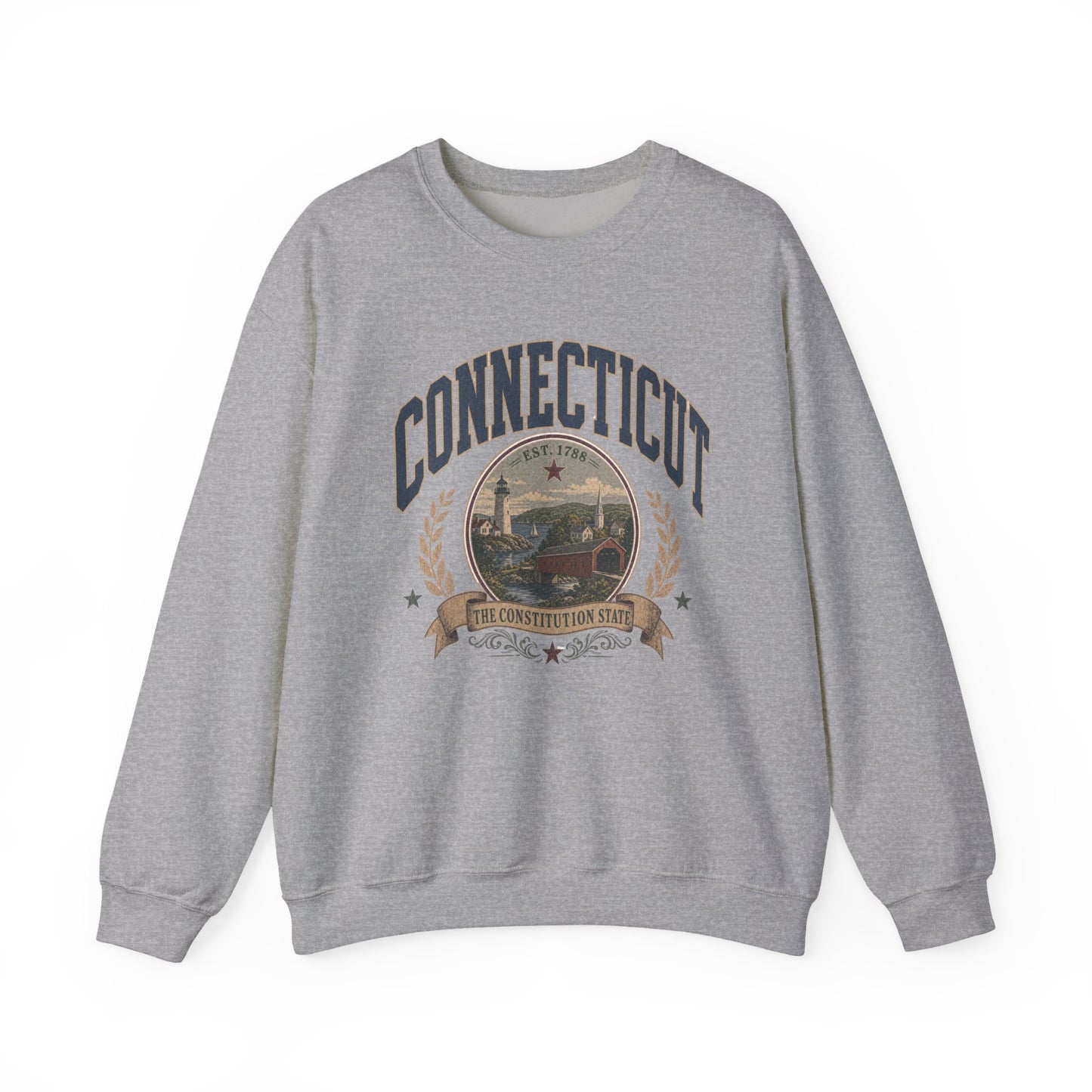 Vintage Connecticut Crewneck Sweatshirt