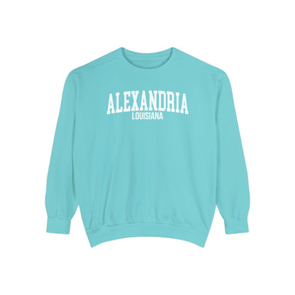 Alexandria Louisiana Comfort Colors Sweatshirt