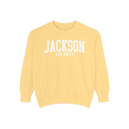 Jackson New Jersey Comfort Colors Sweatshirt