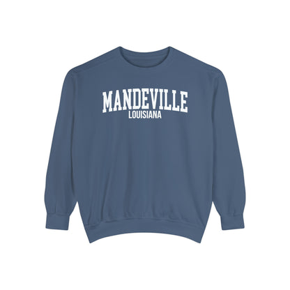 Mandeville Louisiana Comfort Colors Sweatshirt