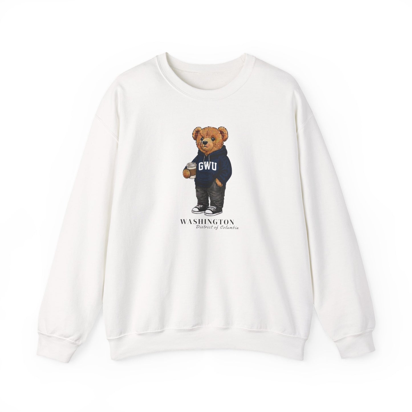 Washington, D.C Teddy Bear Crewneck Sweatshirt