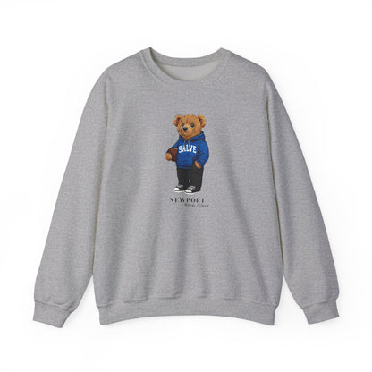Newport, Rhode Island Teddy Bear Crewneck Sweatshirt
