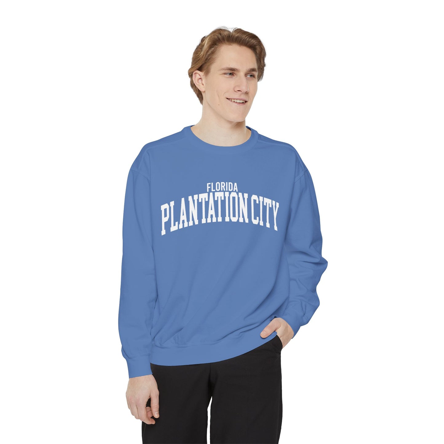 Plantation City Florida Comfort Colors Sweatshirt