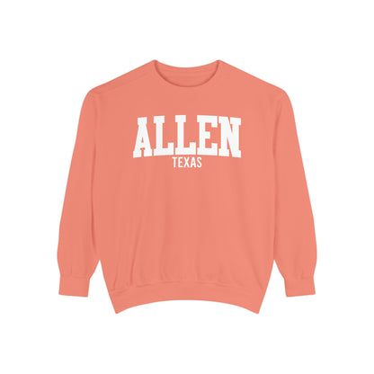 Allen Texas Comfort Colors Sweatshirt