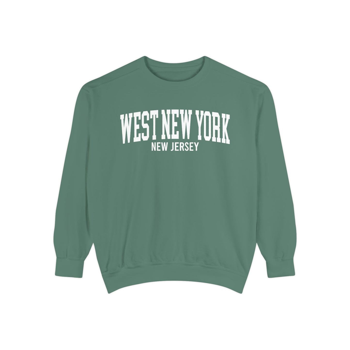 West New York Jersey Comfort Colors Sweatshirt