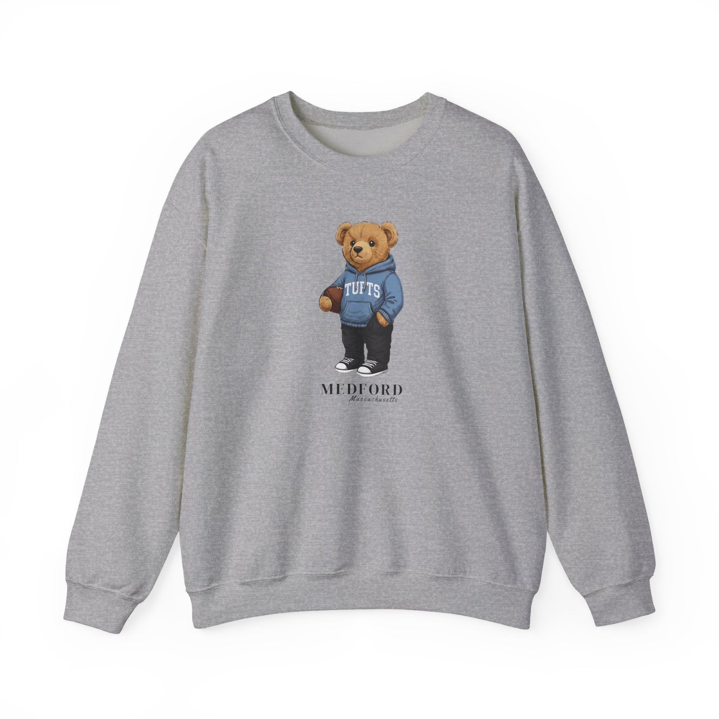 Medford, Massachusetts Teddy Bear Crewneck Sweatshirt