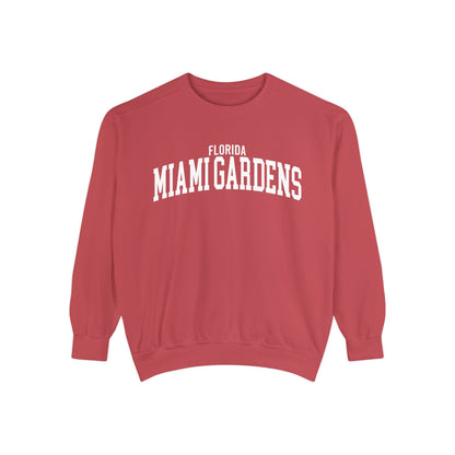 Miami Gardens Florida Comfort Colors Sweatshirt