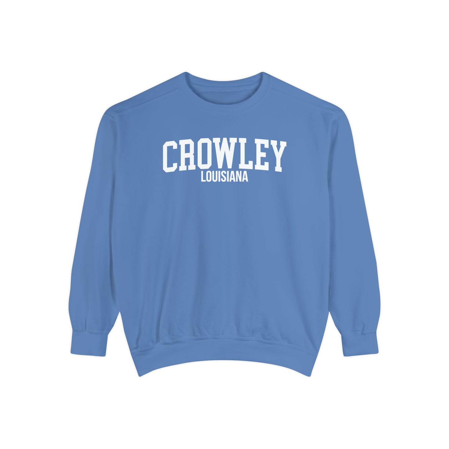 Crowley Louisiana Comfort Colors Sweatshirt