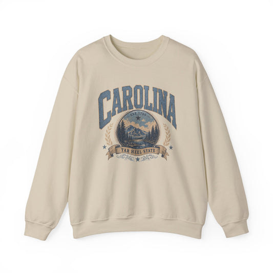 Vintage Carolina - Tar Heel State Crewneck Sweatshirt