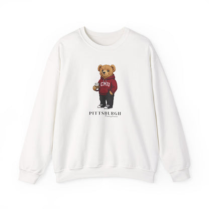 Pittsburgh, Pennsylvania Teddy Bear Crewneck Sweatshirt