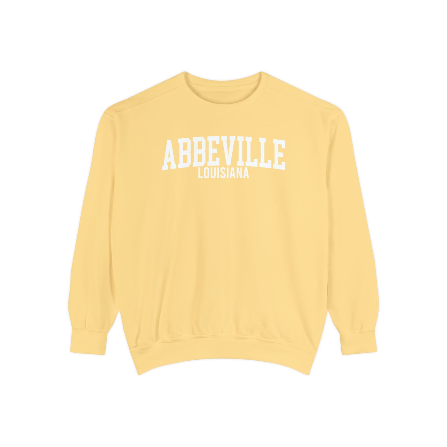 Abbeville Louisiana Comfort Colors Sweatshirt