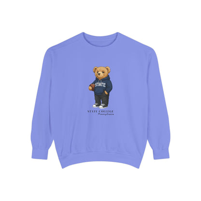 State College, Pennsylvania Teddy Bear Comfort Colors Sweatshirt