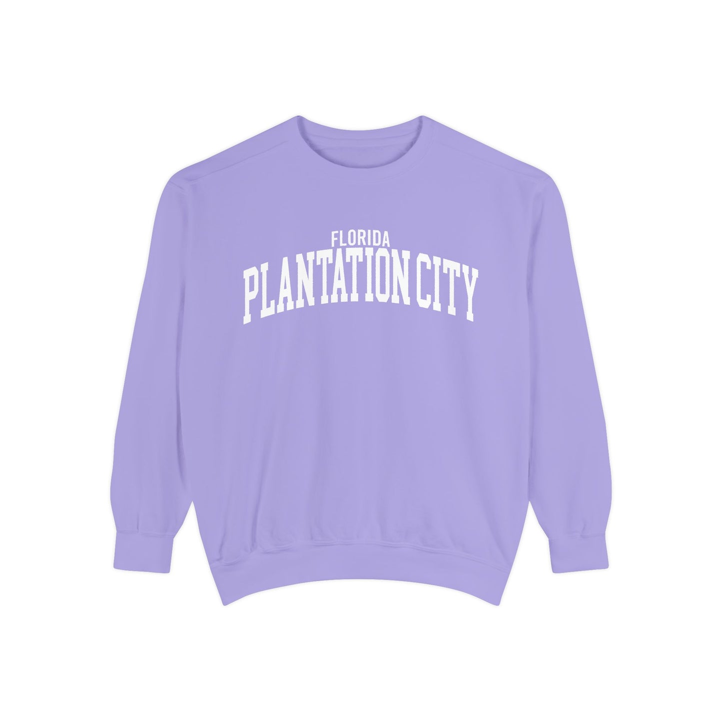 Plantation City Florida Comfort Colors Sweatshirt