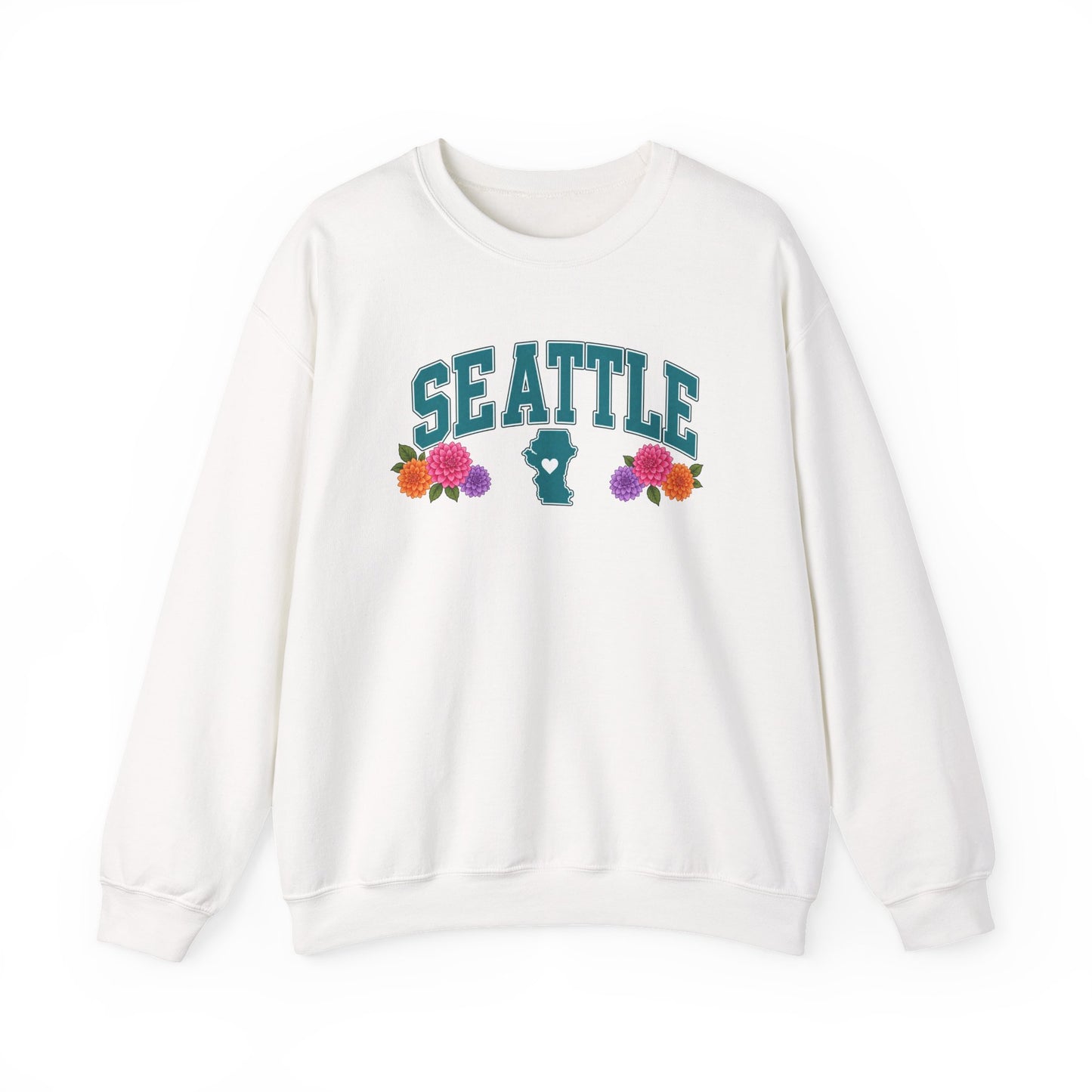 Seattle Floral Sweatshirt