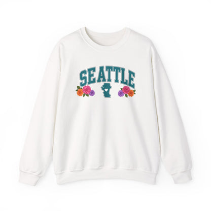 Seattle Floral Sweatshirt