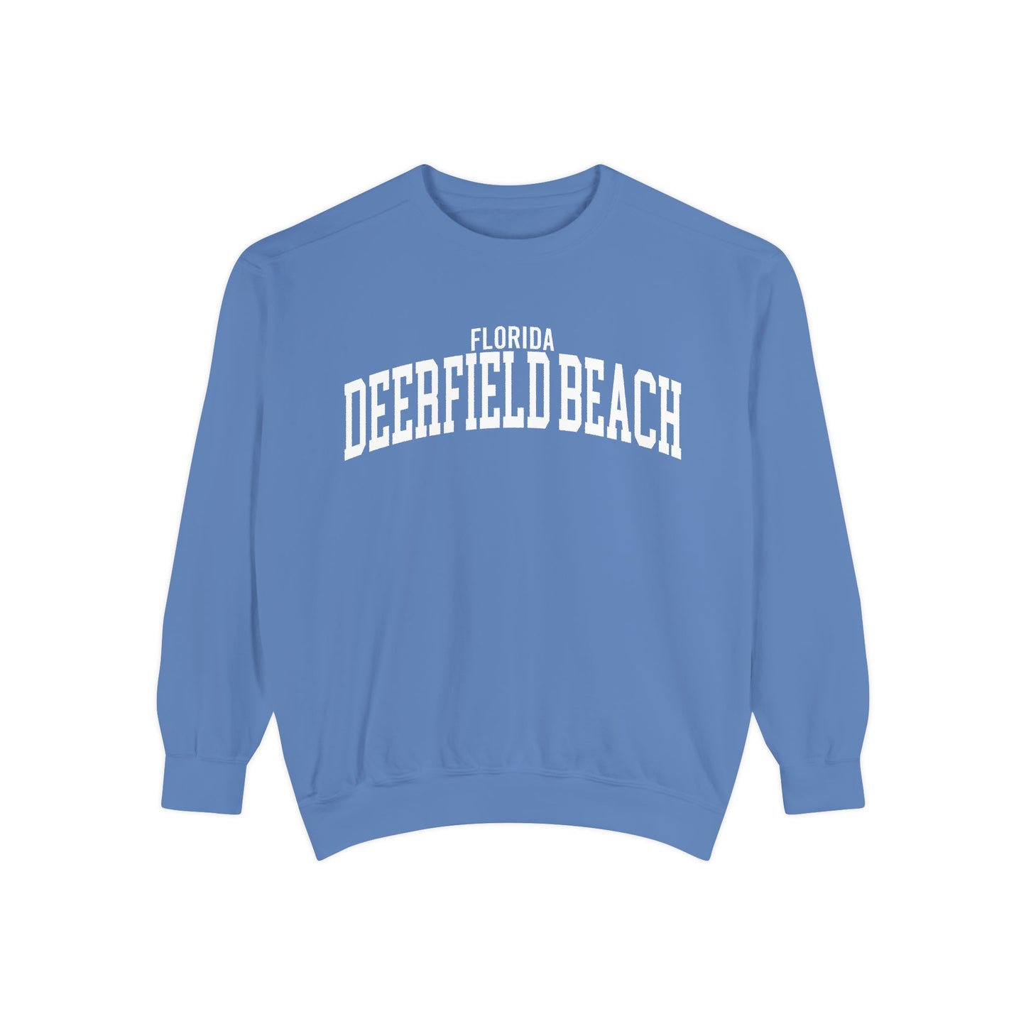 Deerfield Beach Florida Comfort Colors Sweatshirt