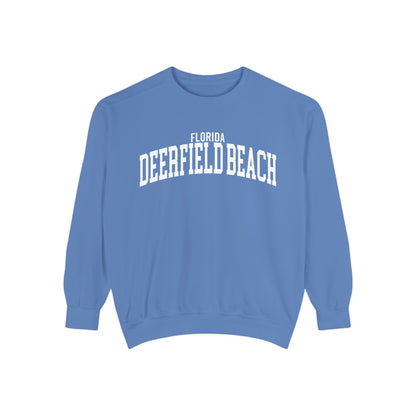 Deerfield Beach Florida Comfort Colors Sweatshirt