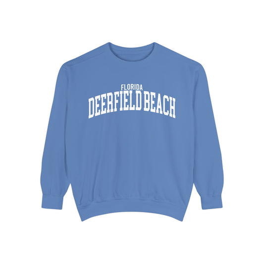Deerfield Beach Florida Comfort Colors Sweatshirt