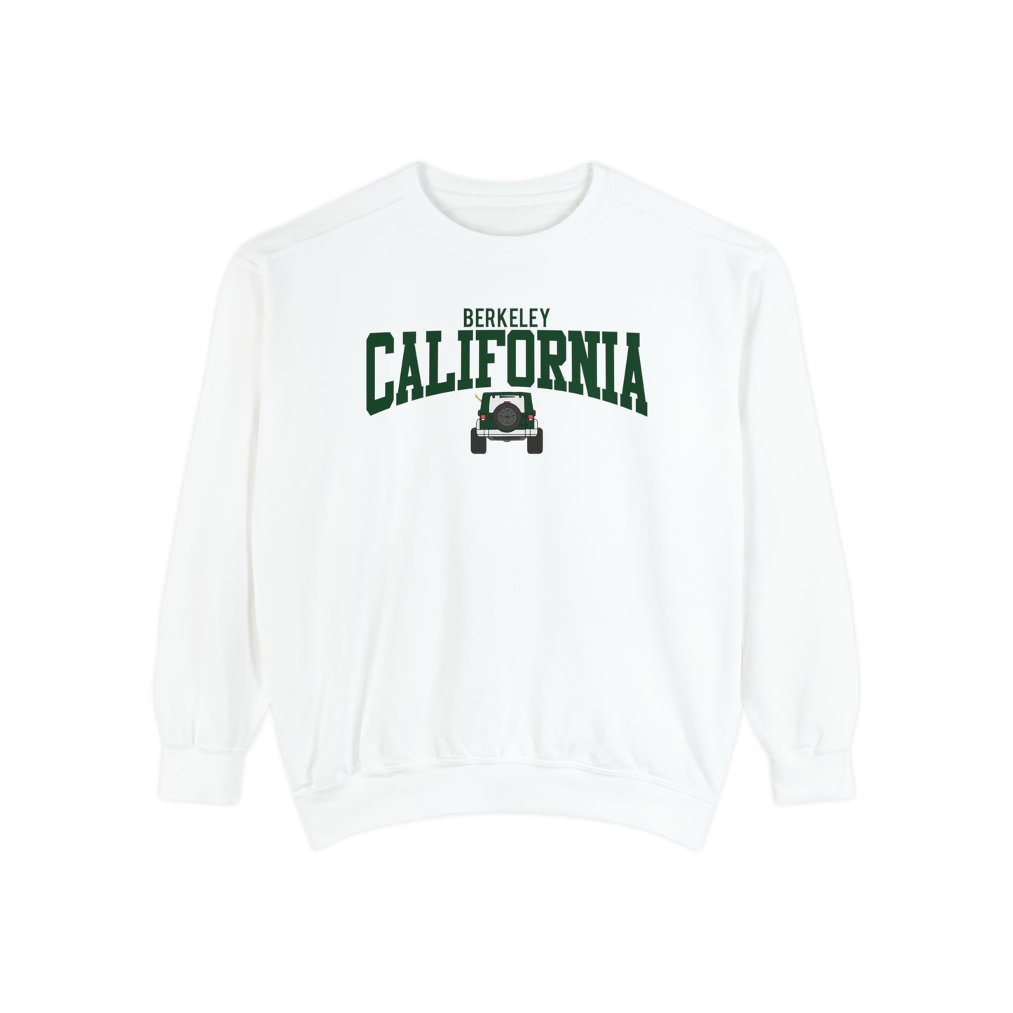 Berkeley California Jeep Comfort Colors Sweatshirt