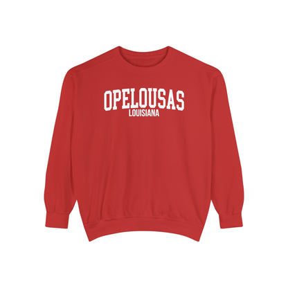Opelousas Louisiana Comfort Colors Sweatshirt