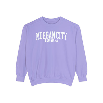Morgan City Louisiana Comfort Colors Sweatshirt