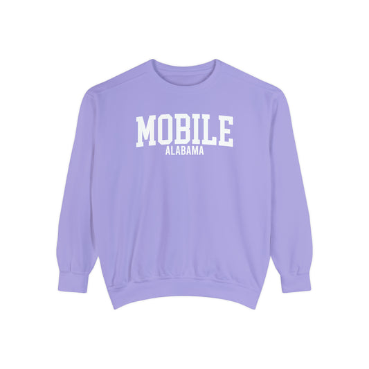 Mobile Alabama Comfort Colors Sweatshirt