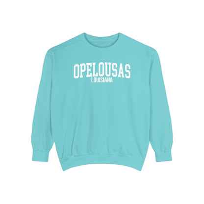 Opelousas Louisiana Comfort Colors Sweatshirt