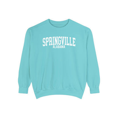 Springville Alabama Comfort Colors Sweatshirt